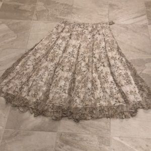 Coldwater Creek beautiful floral skirt